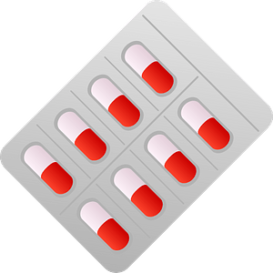 Hard Shelled Antibiotic Capsules clipart