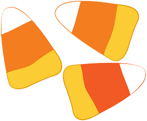Candy corn clipart. Free download transparent .PNG | Creazilla