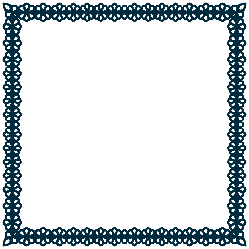 Scallop Frame Extrapolated 6 clipart. Free download transparent .PNG
