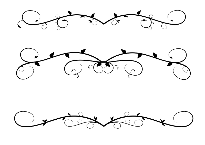 Flourish Banners clipart. Free download transparent .PNG Creazilla
