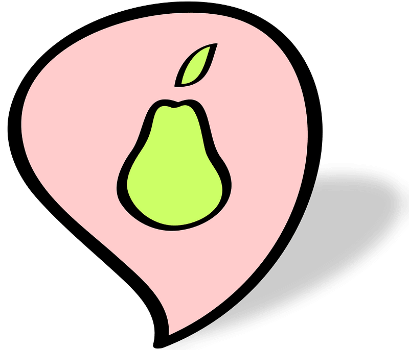 Pear clipart. Free download transparent .PNG Creazilla