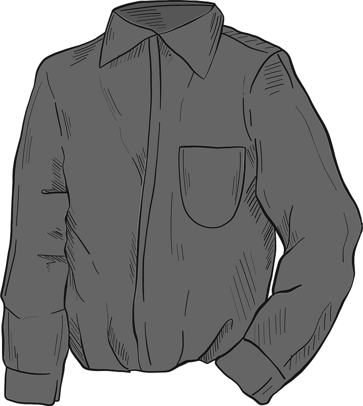 Black shirt clipart. Free download transparent .PNG Creazilla