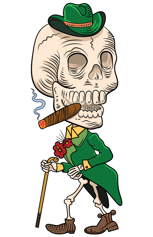 Day of the Dead Skeleton clipart