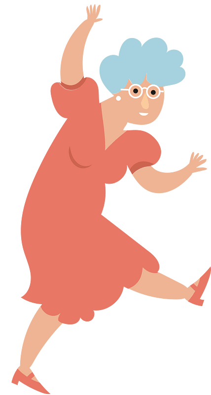 Old woman clipart