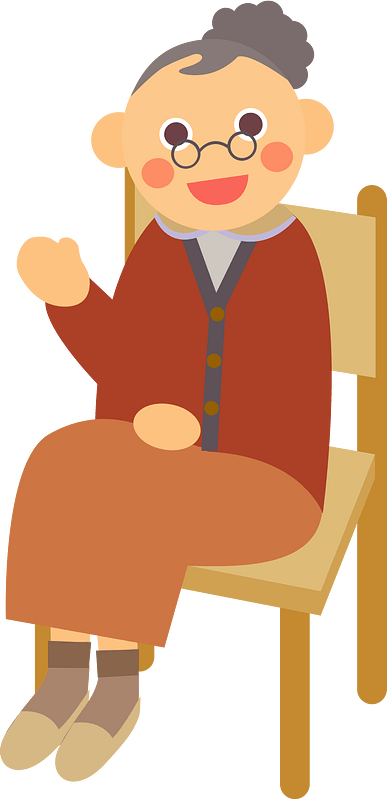 Old lady clipart