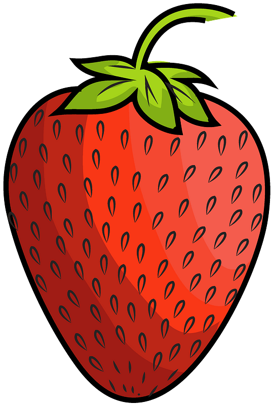 Strawberry clipart. Free download transparent .PNG Creazilla