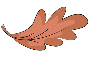 秋天的落叶 剪贴画