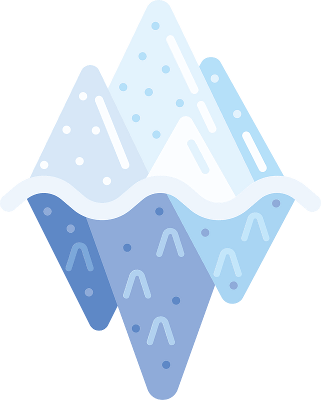 Iceberg clipart