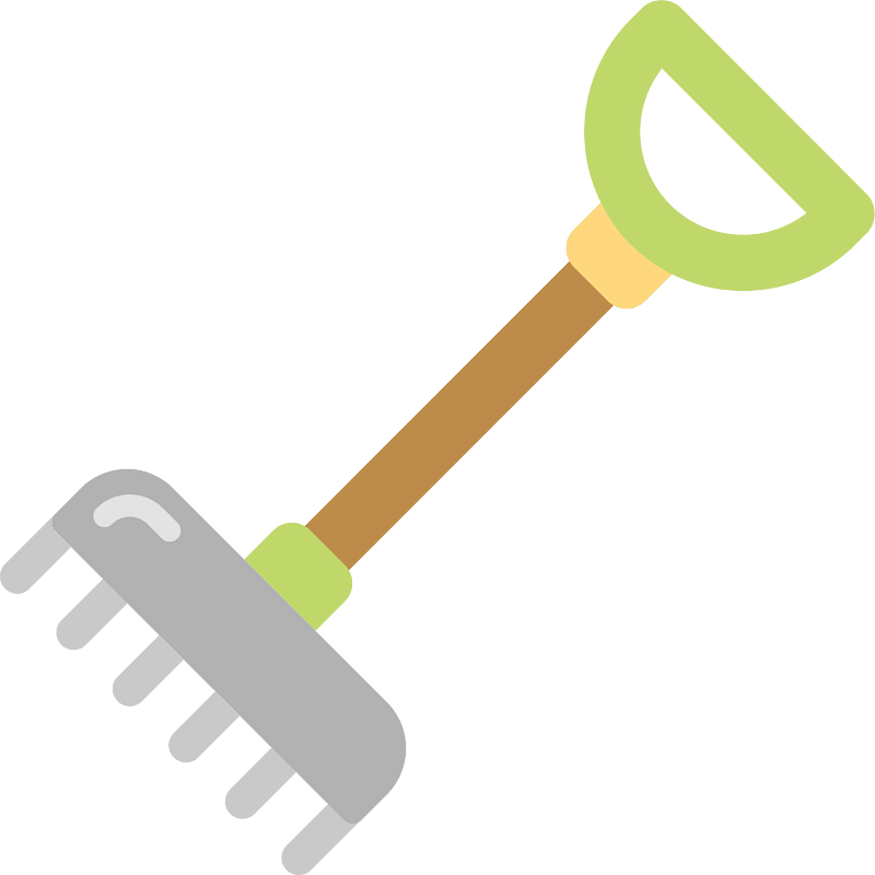 Garden rake clipart. Free download transparent .PNG Creazilla