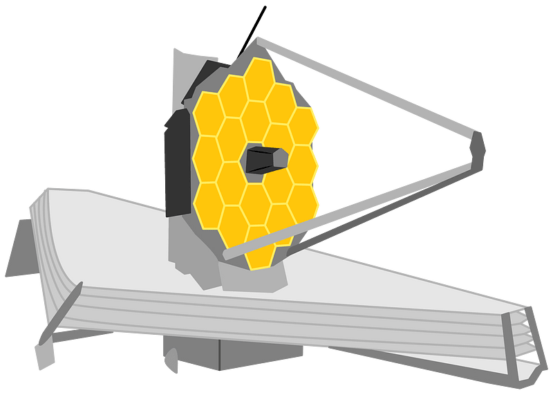 James Webb Space Telescope immagine clipart