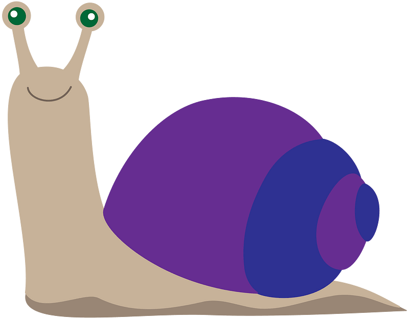 Snail clipart