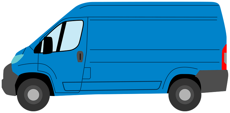 Pakettiauto clipart