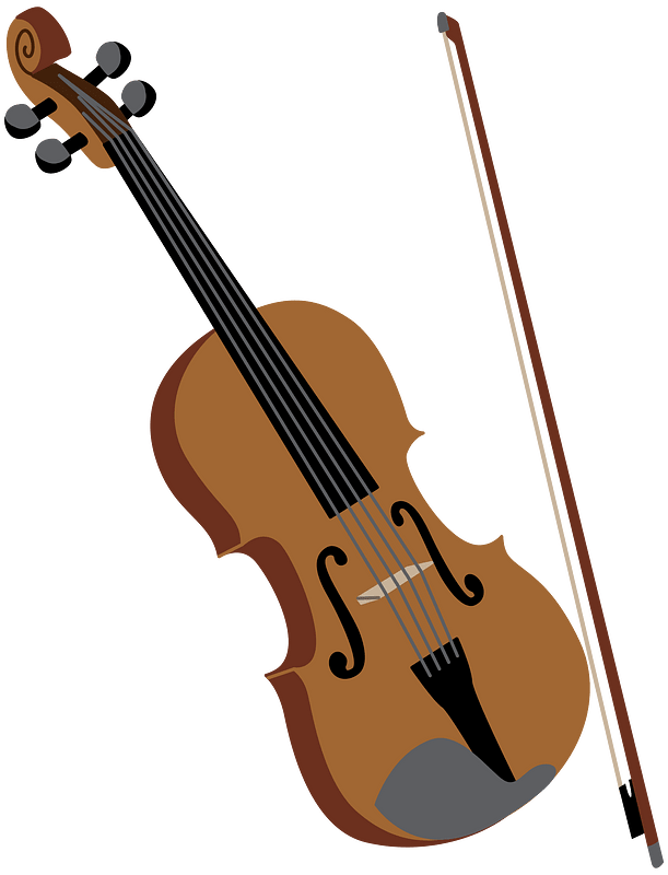 Violín clipart