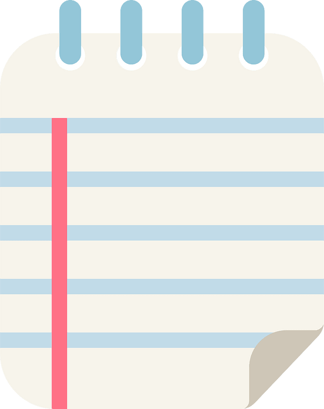 Lined paper clipart. Free download transparent .PNG Creazilla