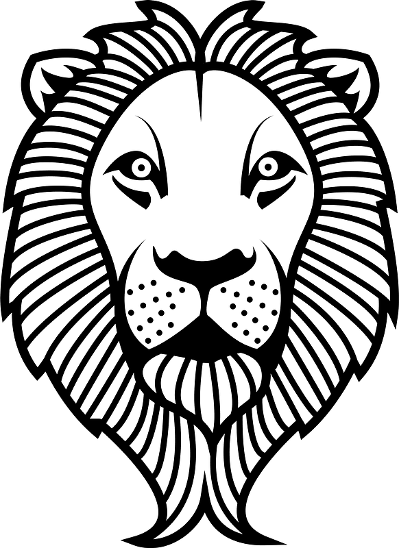 Lion head clipart. Free download transparent .PNG Creazilla