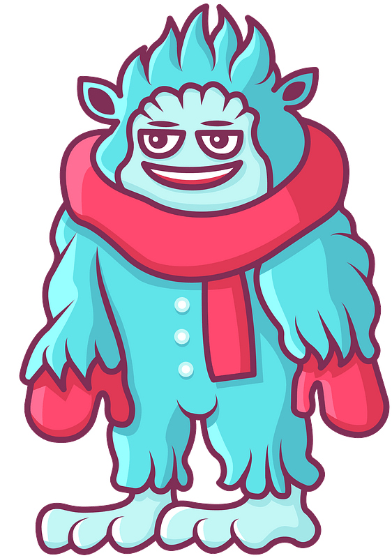 Yeti clipart