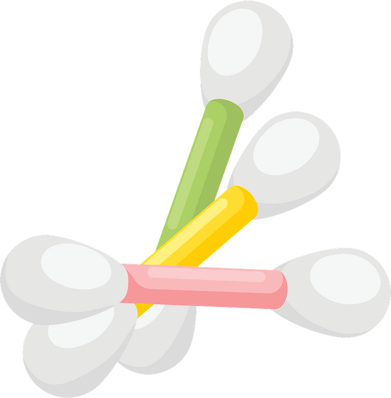 Cotton swabs clipart. Free download transparent .PNG Creazilla
