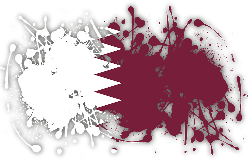 Qatar flag ink clipart. Free download transparent .PNG | Creazilla Pen Circle Transparent Background