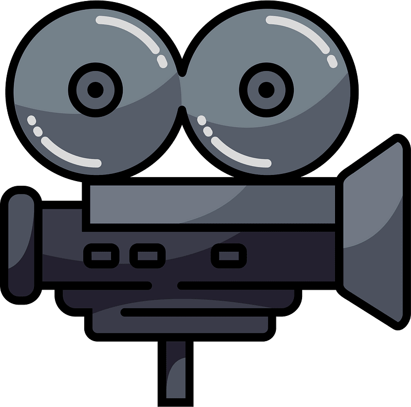 Film camera clipart. Free download transparent .PNG Creazilla