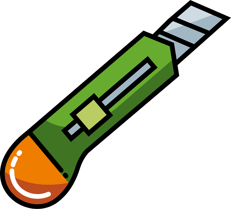 Box cutter immagine clipart