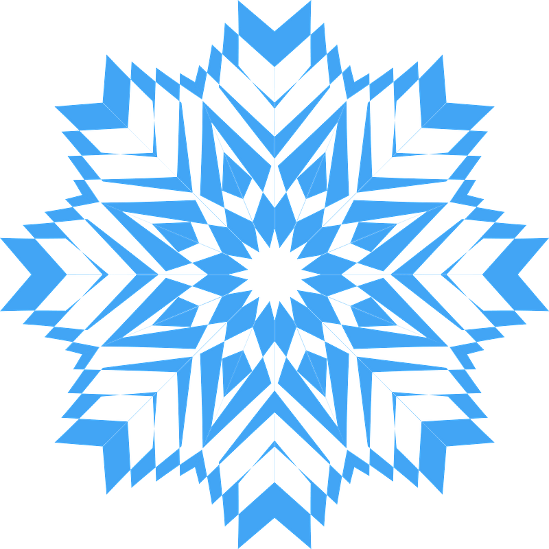 Snowflake clipart. Free download transparent .PNG | Creazilla