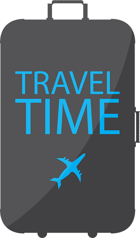 Travel time clipart