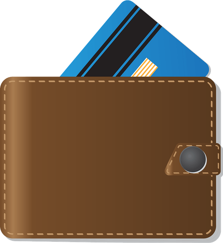 Wallet clipart. Free download transparent .PNG Creazilla