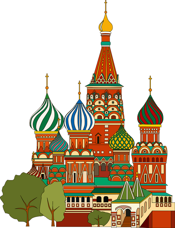 Saint Basil's Cathedral clipart