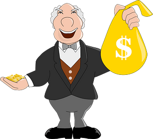 Rich man - Free vector clipart images on creazilla.com