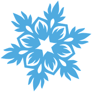 Snowflake clipart. Free download transparent .PNG | Creazilla