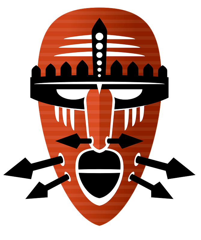 Tribal mask clipart. Free download transparent .PNG Creazilla