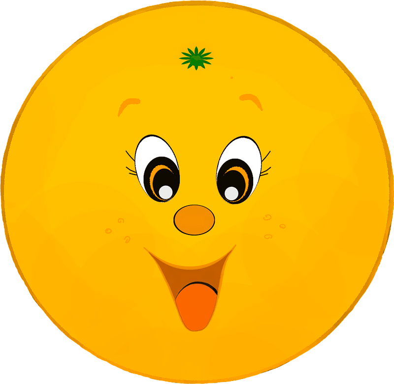 Cartoon orange clipart. Free download transparent .PNG Creazilla