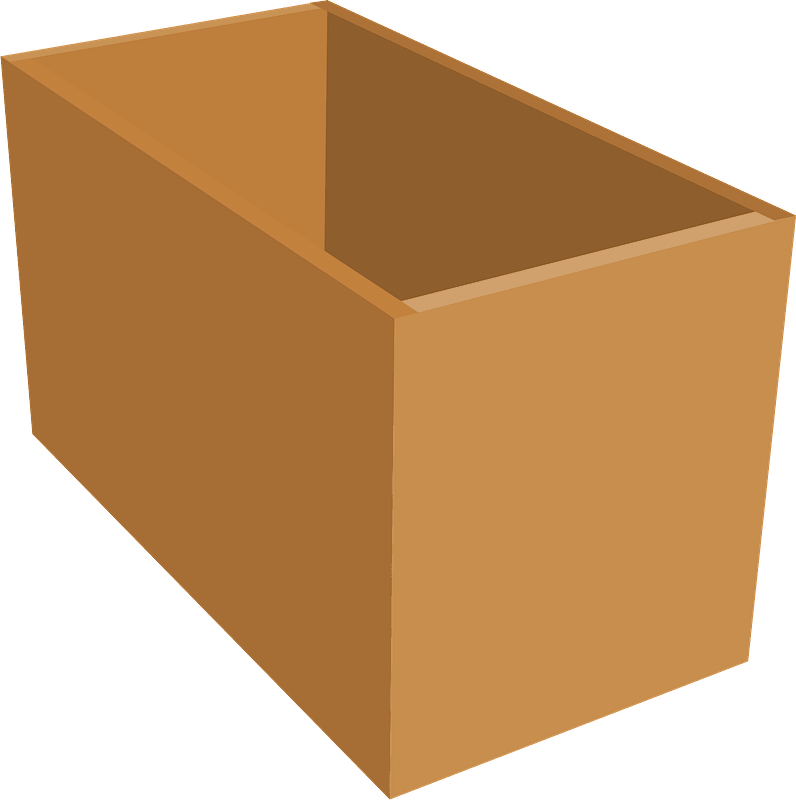Wooden box clipart. Free download transparent .PNG Creazilla