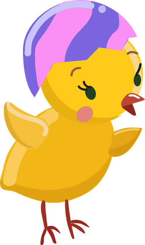 Easter chick clipart