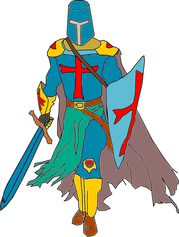 Crusader clipart