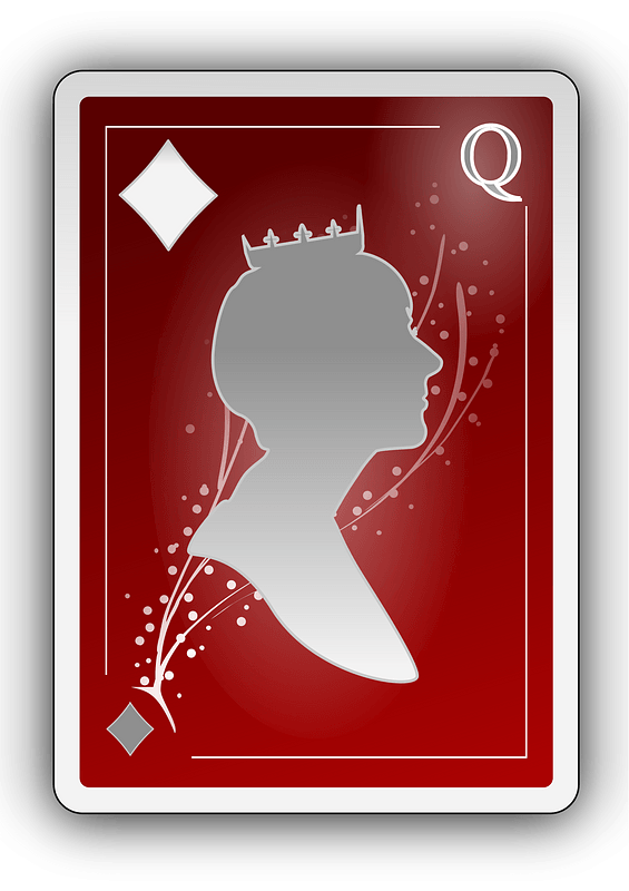 Queen of Diamonds clipart. Free download transparent .PNG Creazilla