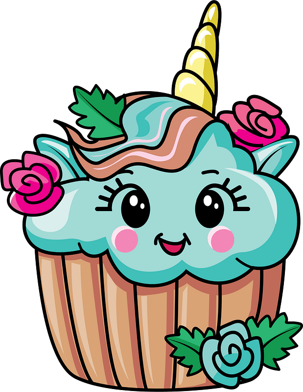 Unicorn Cake Clip Art