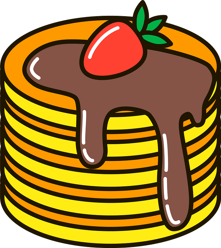 Pancakes clipart. Free download transparent .PNG Creazilla