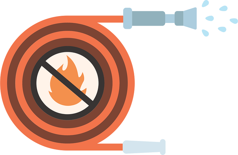 Fire hose clipart