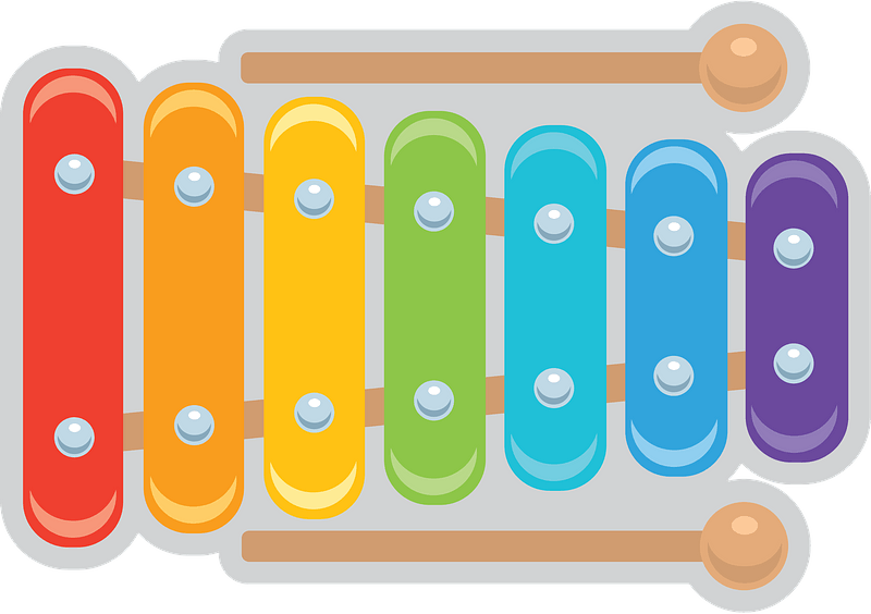 Xylophone clipart. Free download transparent .PNG Creazilla