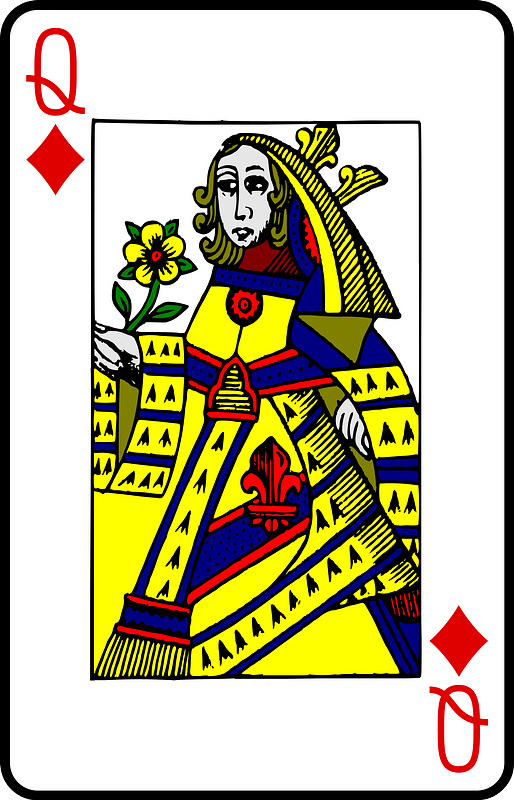 Queen of Diamonds clipart. Free download transparent .PNG Creazilla