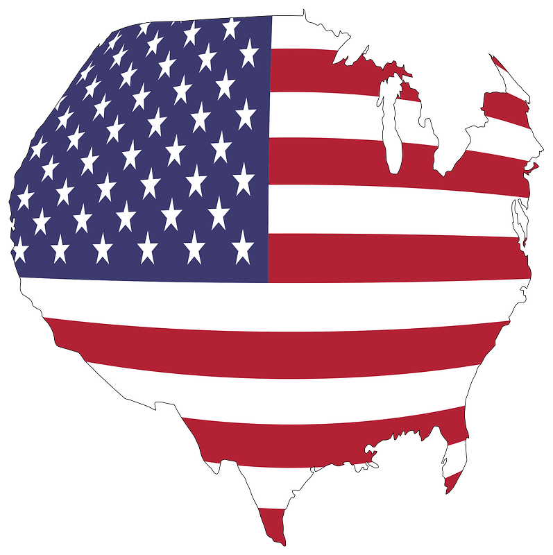 America Flag Map Globe clipart. Free download transparent .PNG Creazilla
