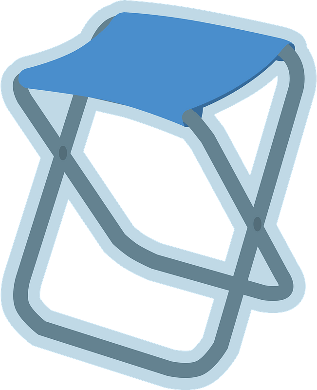 Camping chair clipart. Free download transparent .PNG Creazilla