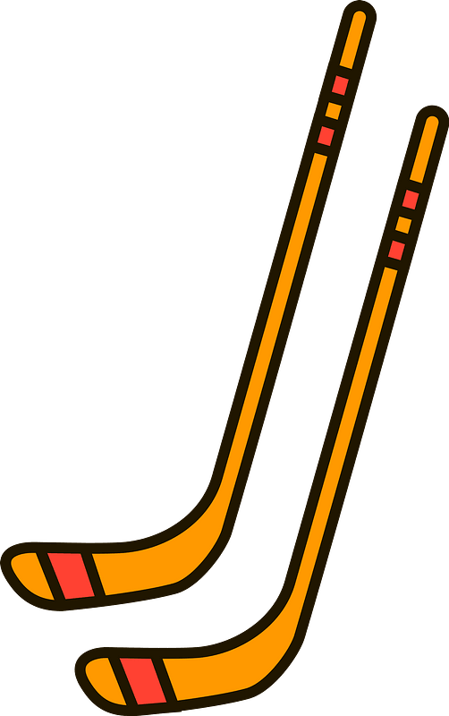 Ice Hockey sticks clipart. Free download transparent .PNG Creazilla