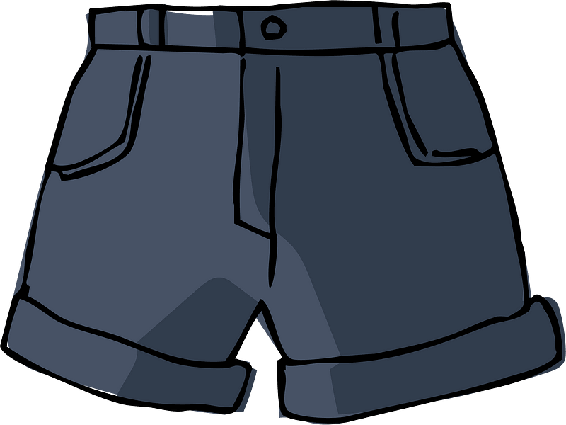 Shorts clipart. Kostenloser Download. Creazilla