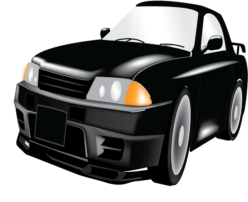 Nissan Skyline GT-R clipart