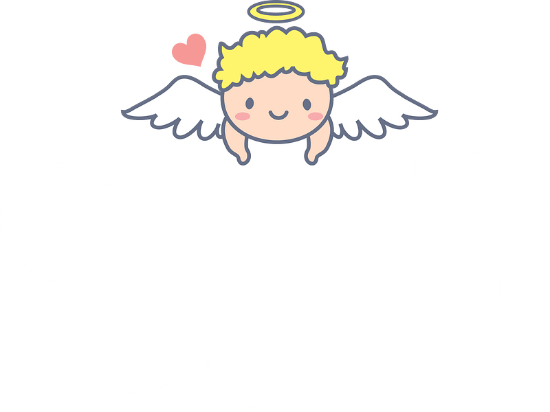 Angel on the Cloud clipart. Free download transparent .PNG Creazilla