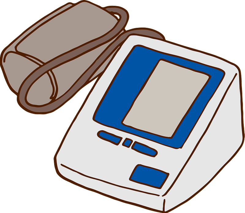 Sphygmomanometer Blood Pressure Meter clipart. Free download