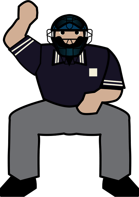 Umpire Baseball Clipart Free Download Transparent PNG Creazilla