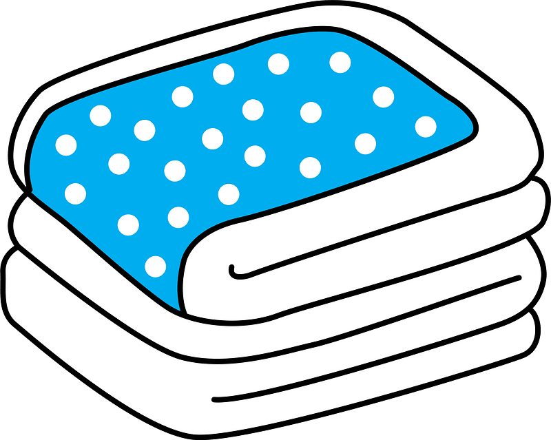 Japanese Traditional Bedding Futon clipart. Free download transparent